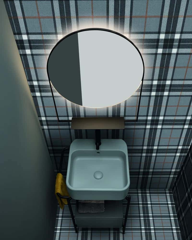 Lavabo quadrato 48×48 cm da appoggio o sospeso | KoseDiCasa